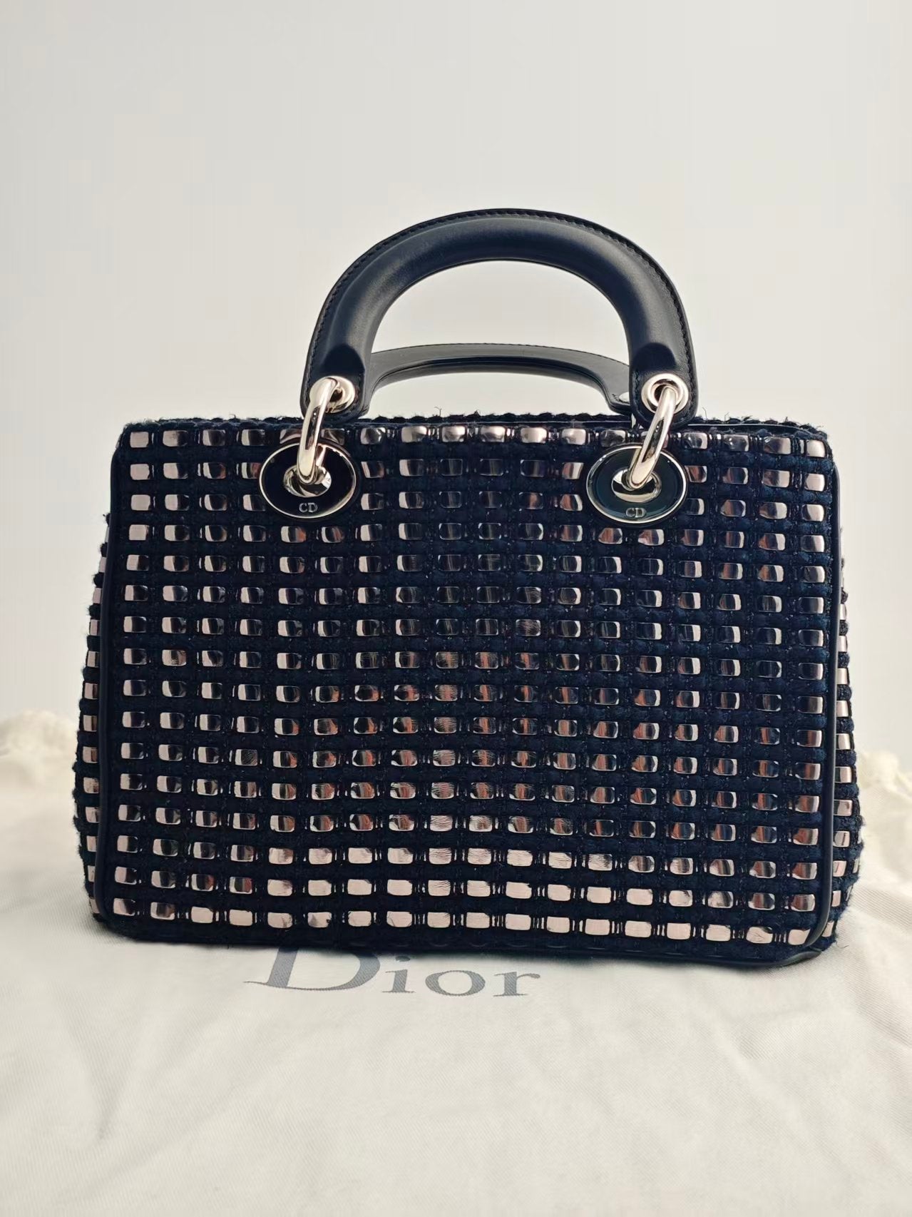 Dior - Lady Dior - Tweed - Black - (medium)