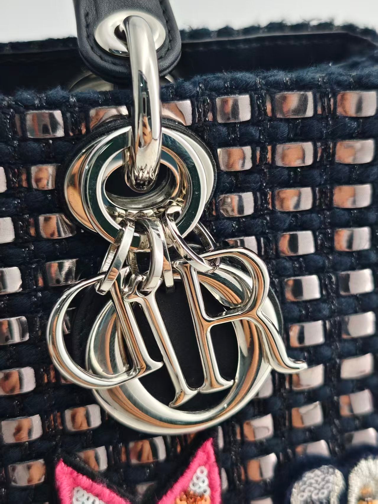 Dior - Lady Dior - Tweed - Black - (medium)