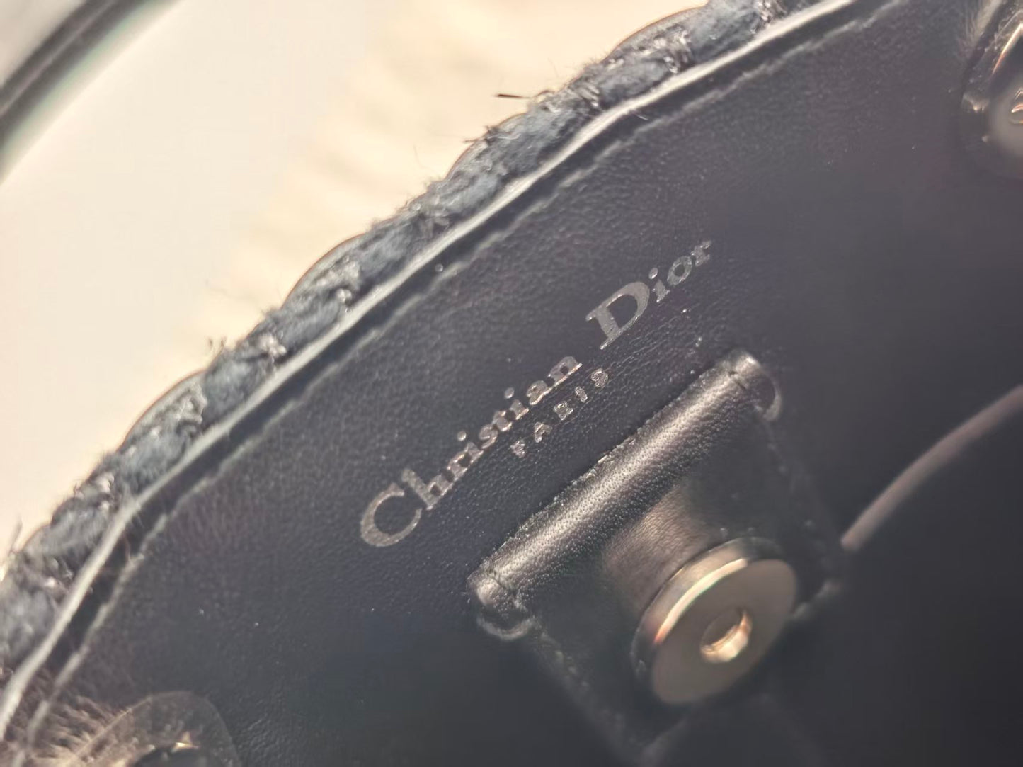 Dior - Lady Dior - Tweed - Black - (medium)
