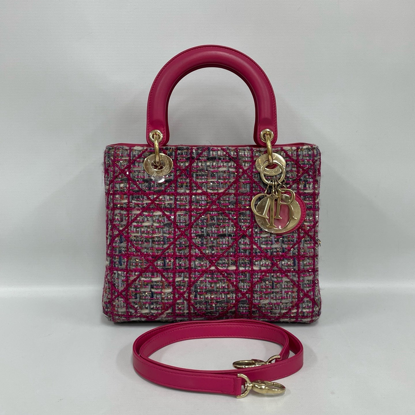 Dior - Lady Dior - Tweed - Multicolour - (medium)