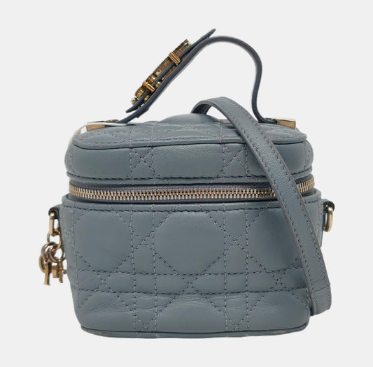 Dior - Lady Dior Vanity - Leather - Blue