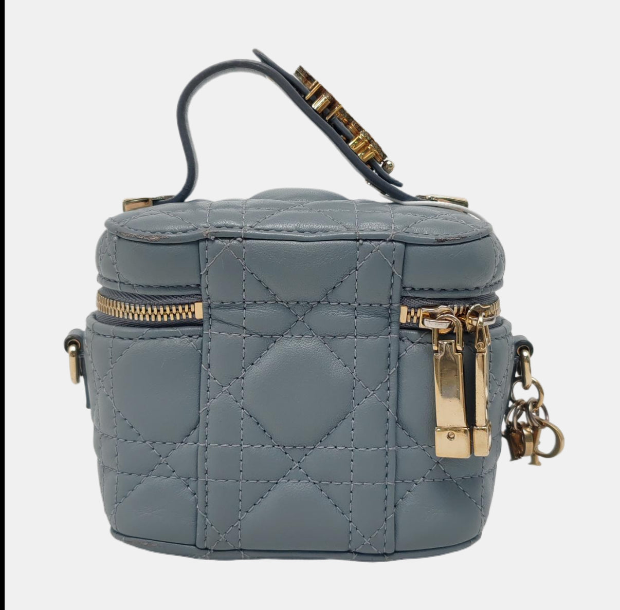 Dior - Lady Dior Vanity - Leather - Blue