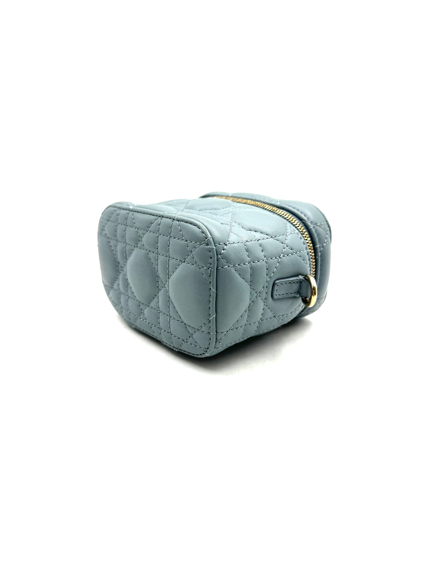 Dior - Lady Dior Vanity - Lambskin leather - Blue - (mini)