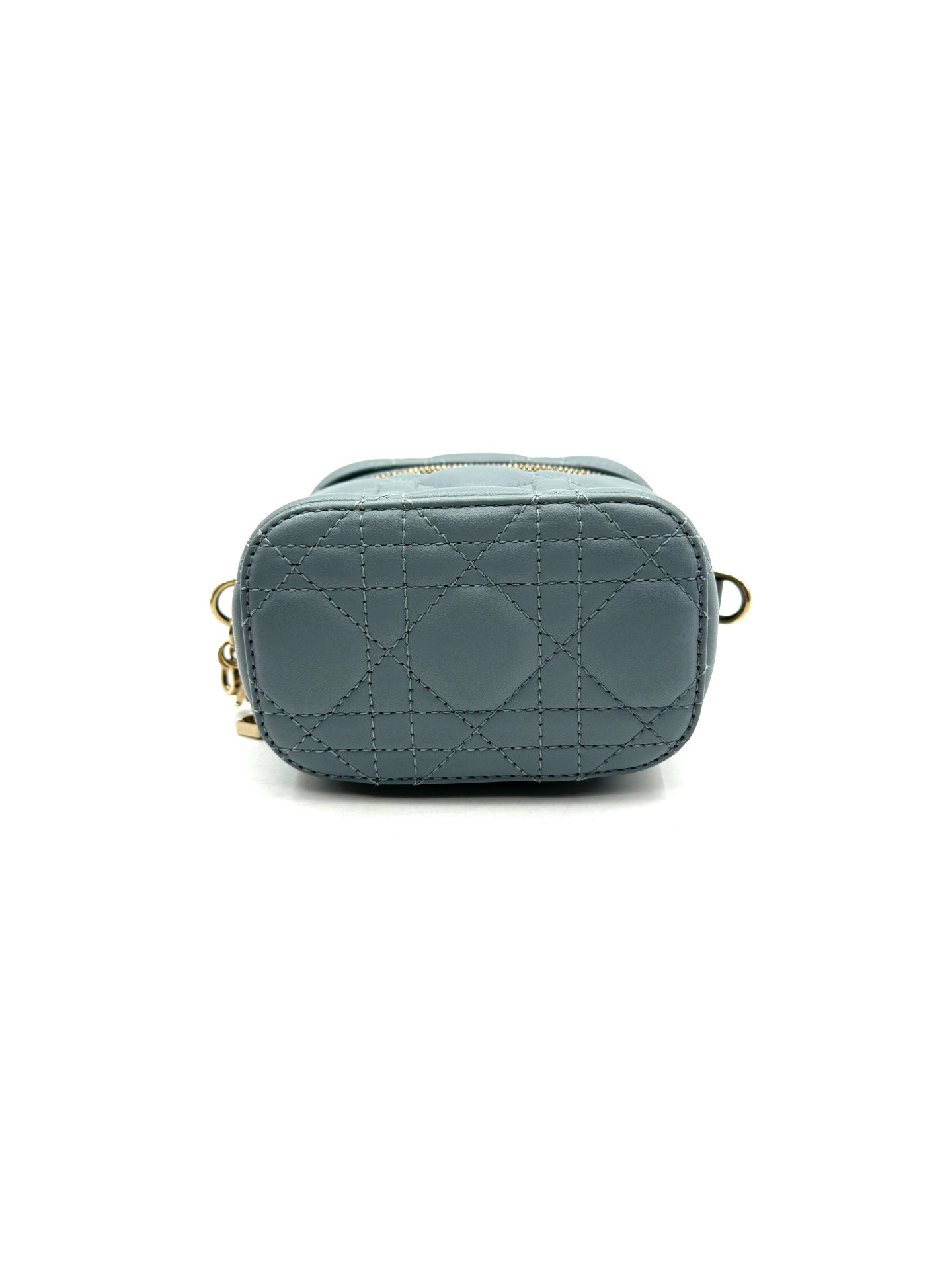 Dior - Lady Dior Vanity - Lambskin leather - Blue - (mini)
