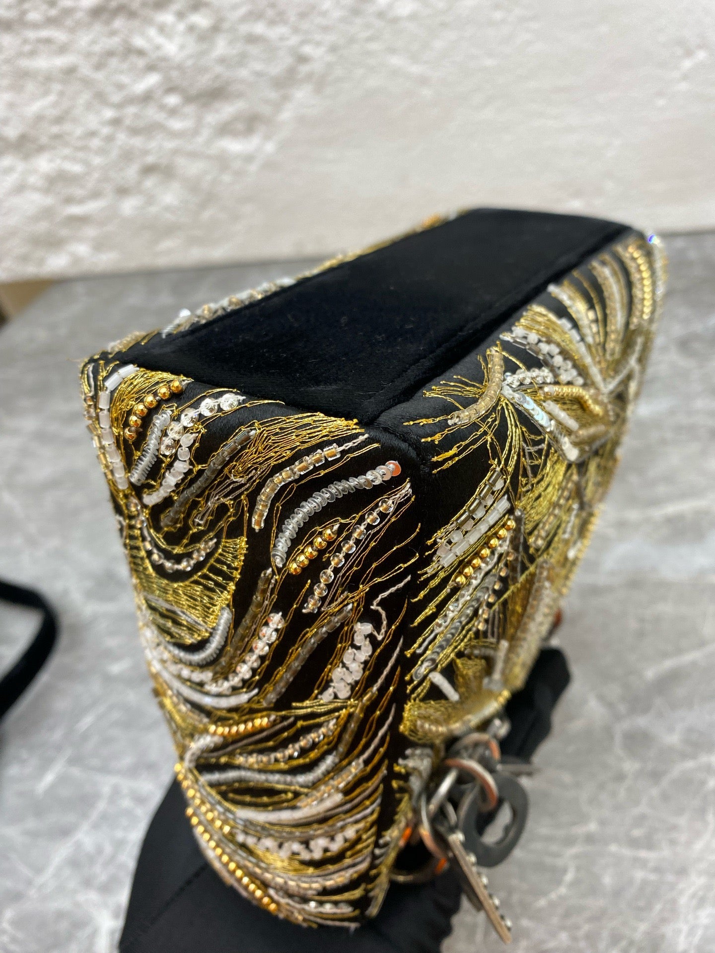 Dior - Lady Dior - Velvet - Black - (mini)
