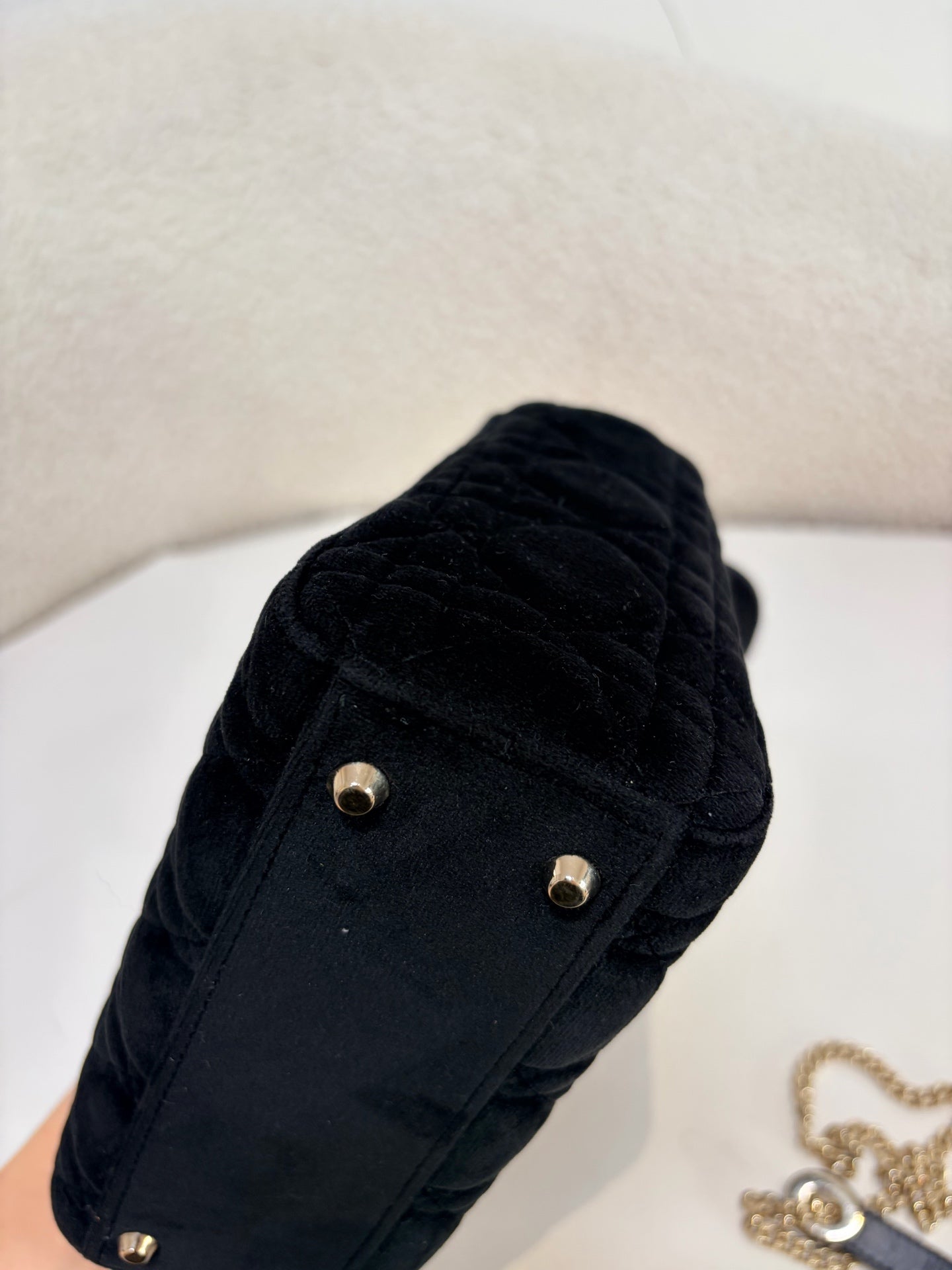 Dior - Lady Dior - Velvet - Black - (mini)