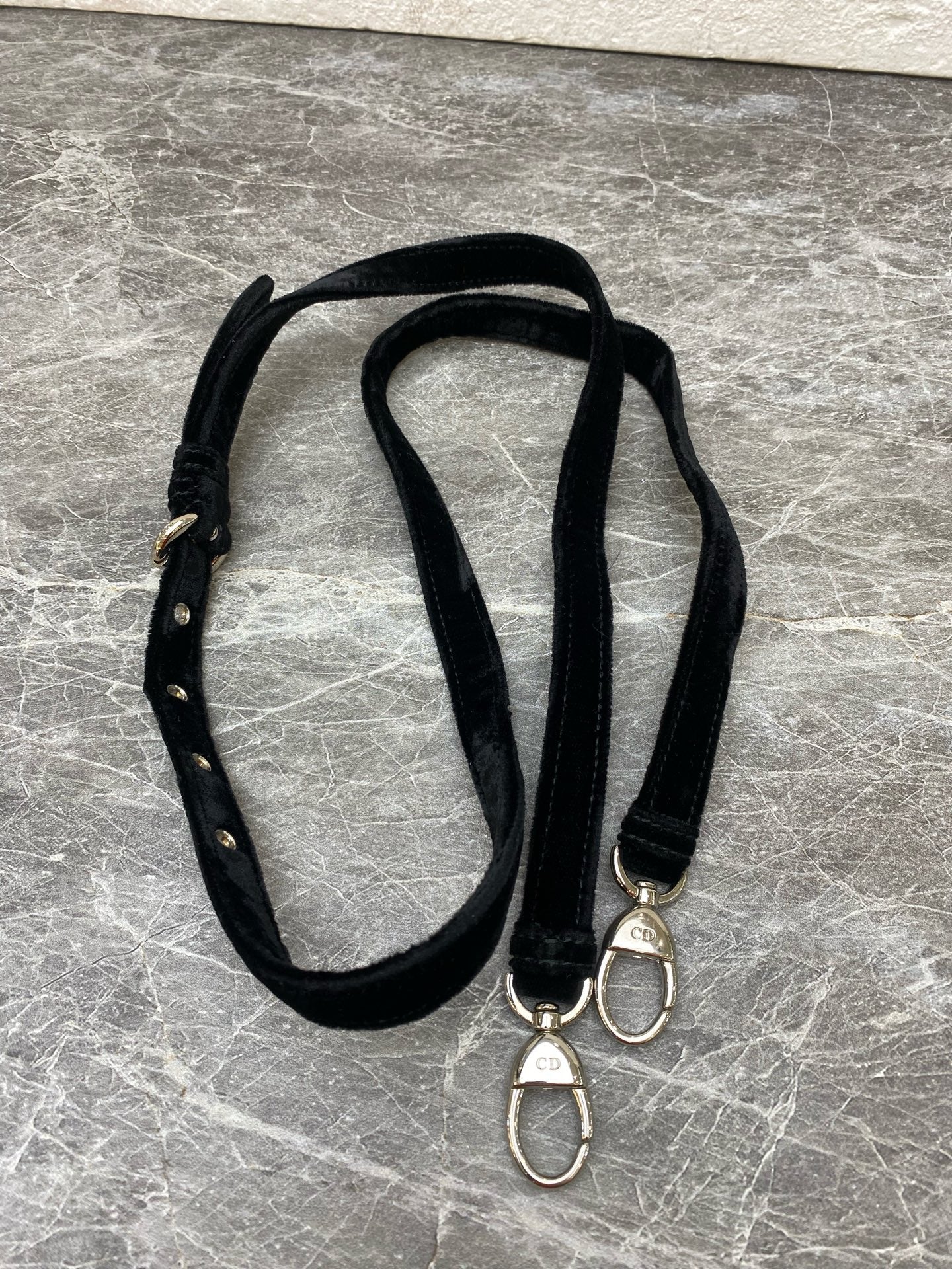 Dior - Lady Dior - Velvet - Black - (mini)