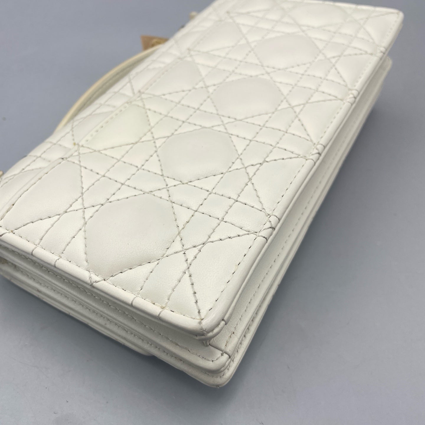 Dior - Lady WOC - Lambskin leather - White - (mini)