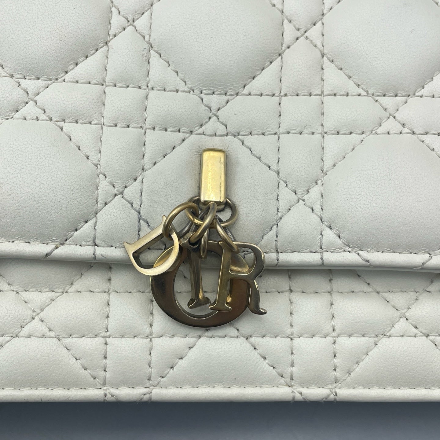Dior - Lady WOC - Lambskin leather - White - (mini)