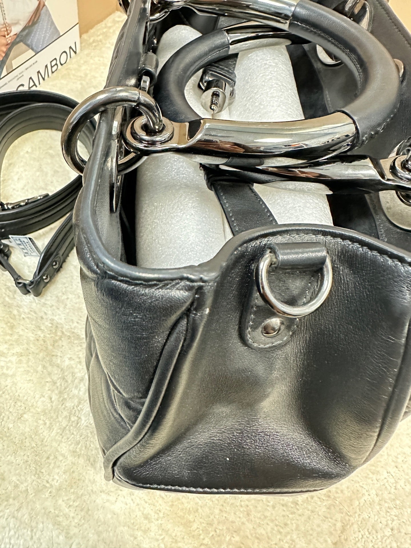 Dior - Lady95.22 - Leather - Black - (medium)