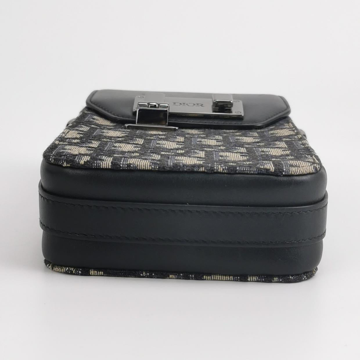 Dior - Lock Bag - Cloth - Blue - (mini)