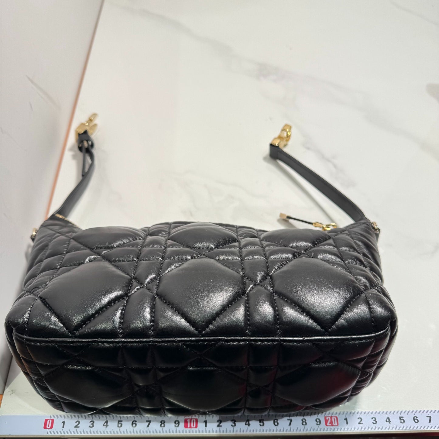 Dior - Lunch Box Bag - Leather - Black