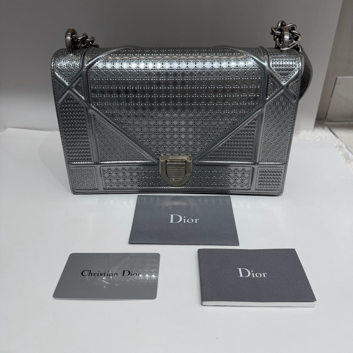Dior - M0422PSKNM090 - Leather - Silver - (small)