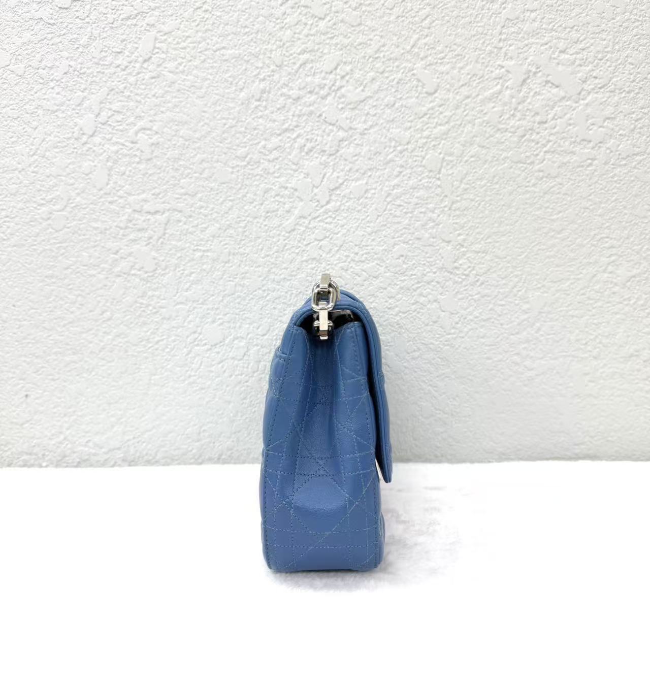 Dior - Miss Dior Chain Bag - Lambskin leather - Blue - (small)