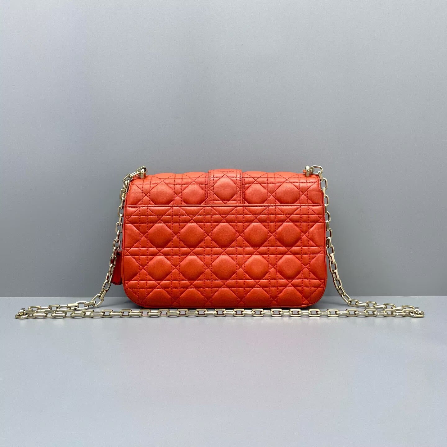 Dior - Miss Dior - Lambskin leather - Orange - (Medium)