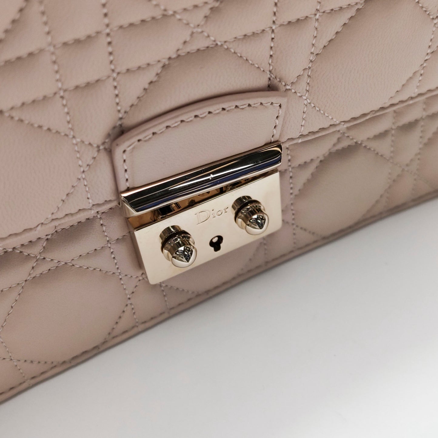 Dior - Miss Dior - Leather - Beige - (mini)