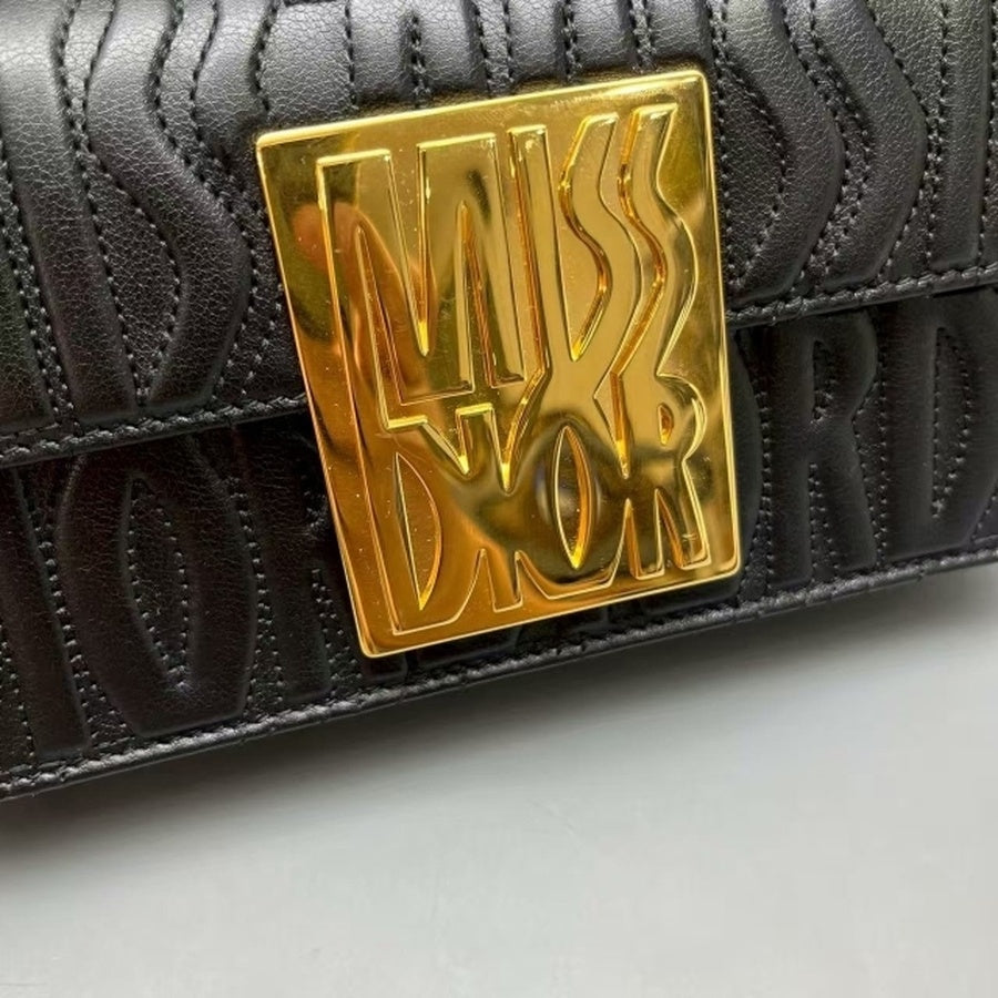 Dior - Miss Dior - Leather - Black - (mini)