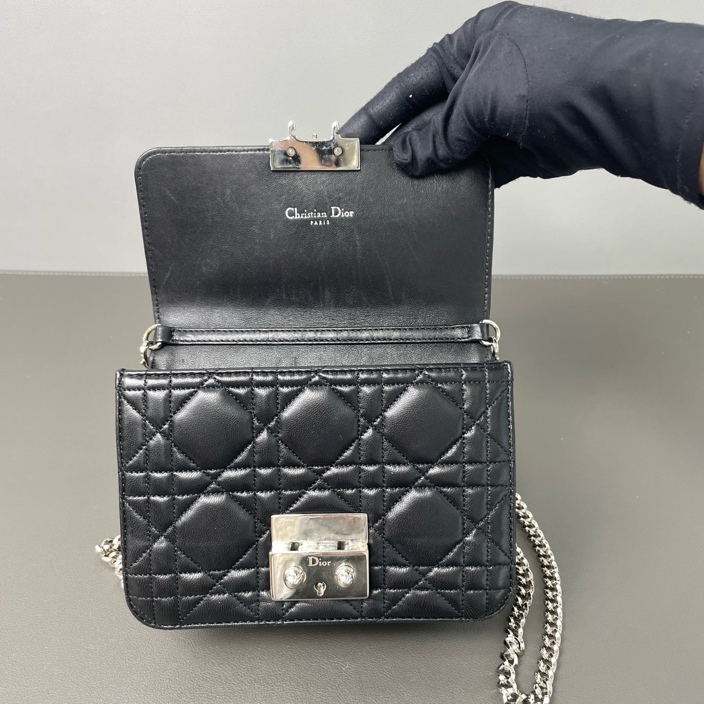 Dior - Miss Dior - Leather - Black - (mini)