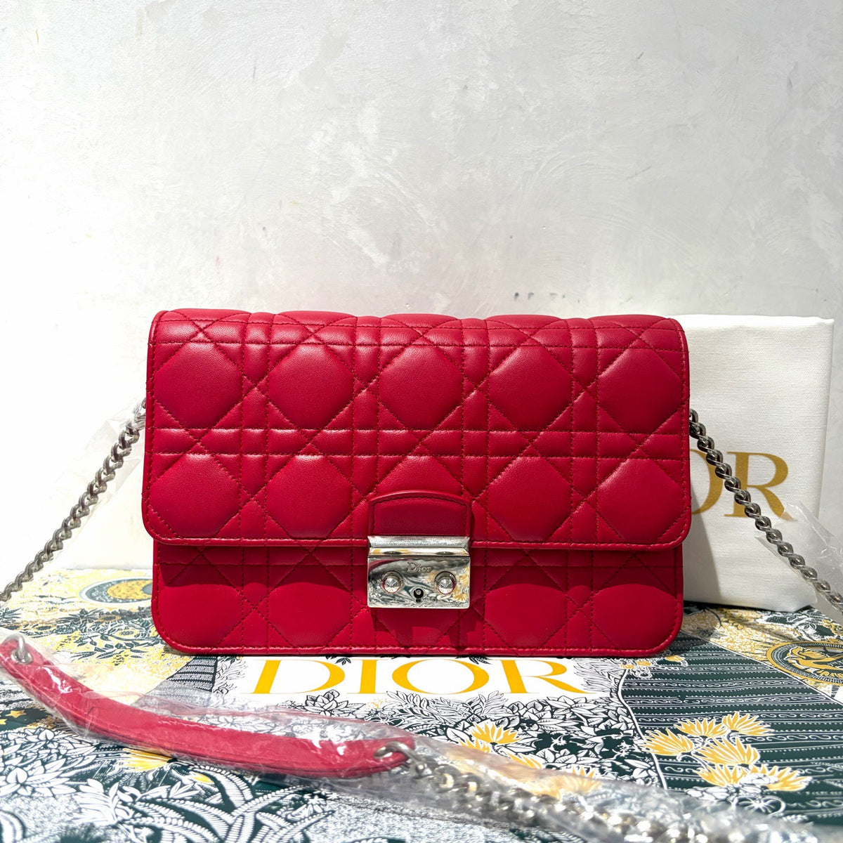 Dior - Miss Dior - Leather - Red - (small)