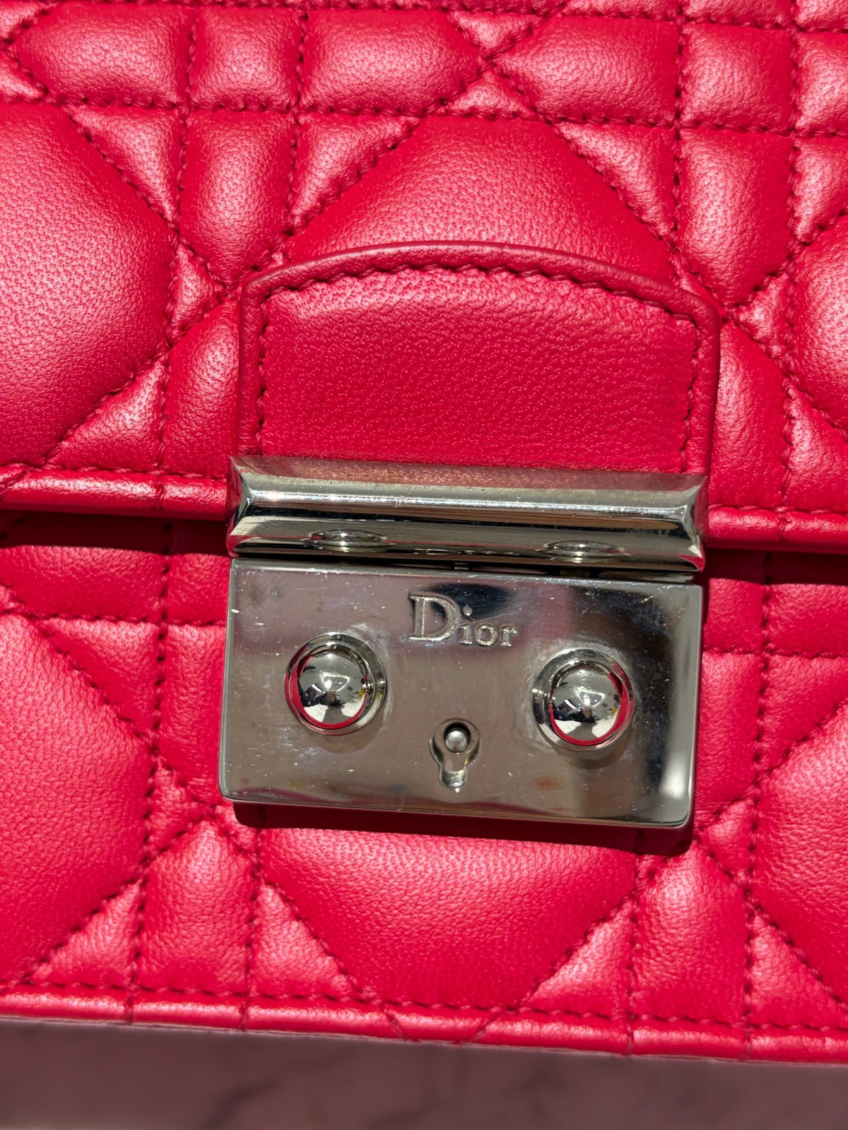 Dior - Miss Dior - Leather - Red - (small)