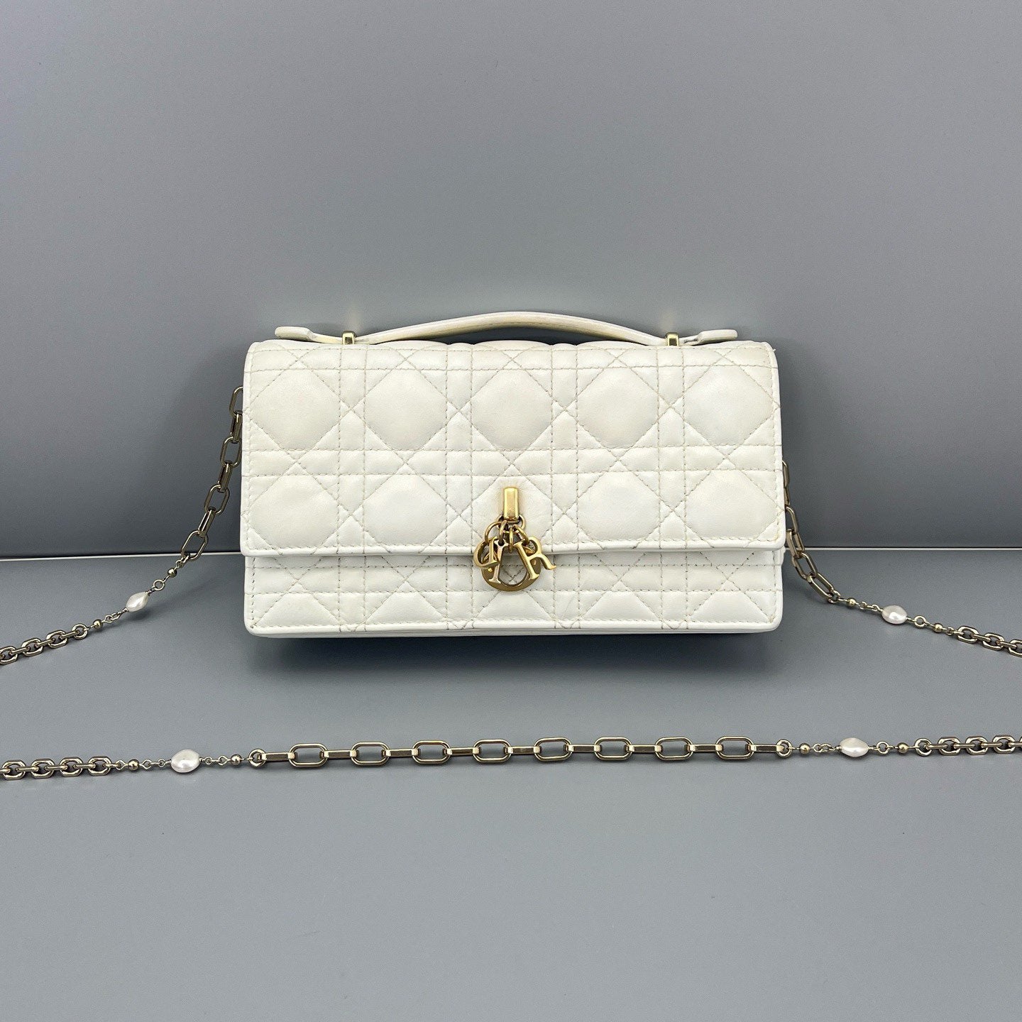 Dior - Miss Dior - Leather - White - (mini)