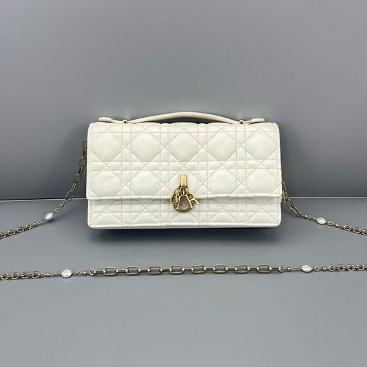 Dior - Miss Dior - Leather - White - (mini)