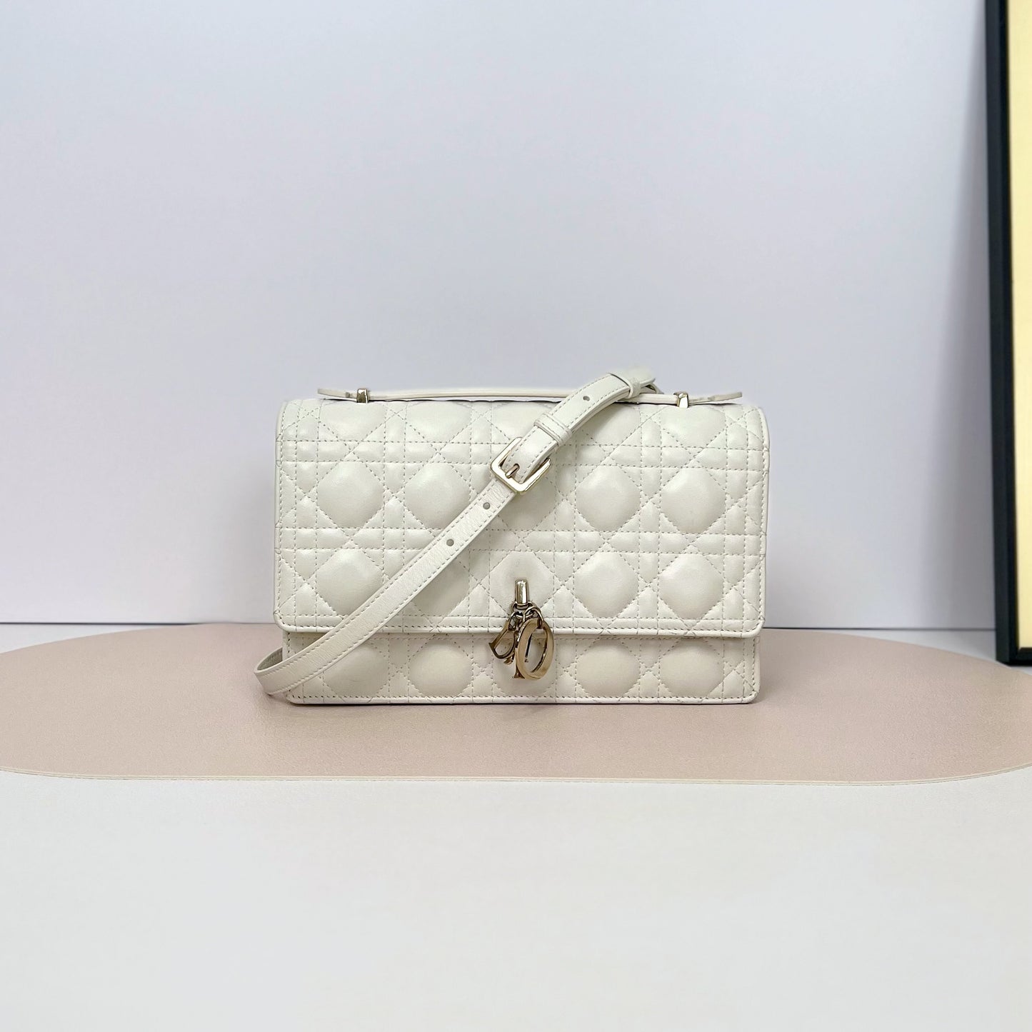 Dior - Miss Dior - Leather - White - (small)