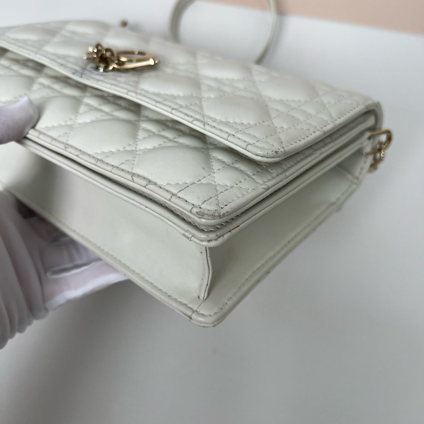 Dior - Miss Dior - Leather - White - (small)