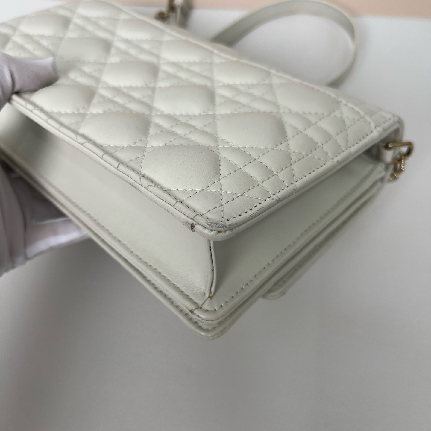 Dior - Miss Dior - Leather - White - (small)