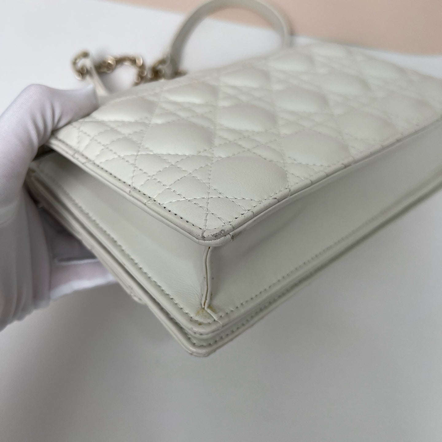Dior - Miss Dior - Leather - White - (small)