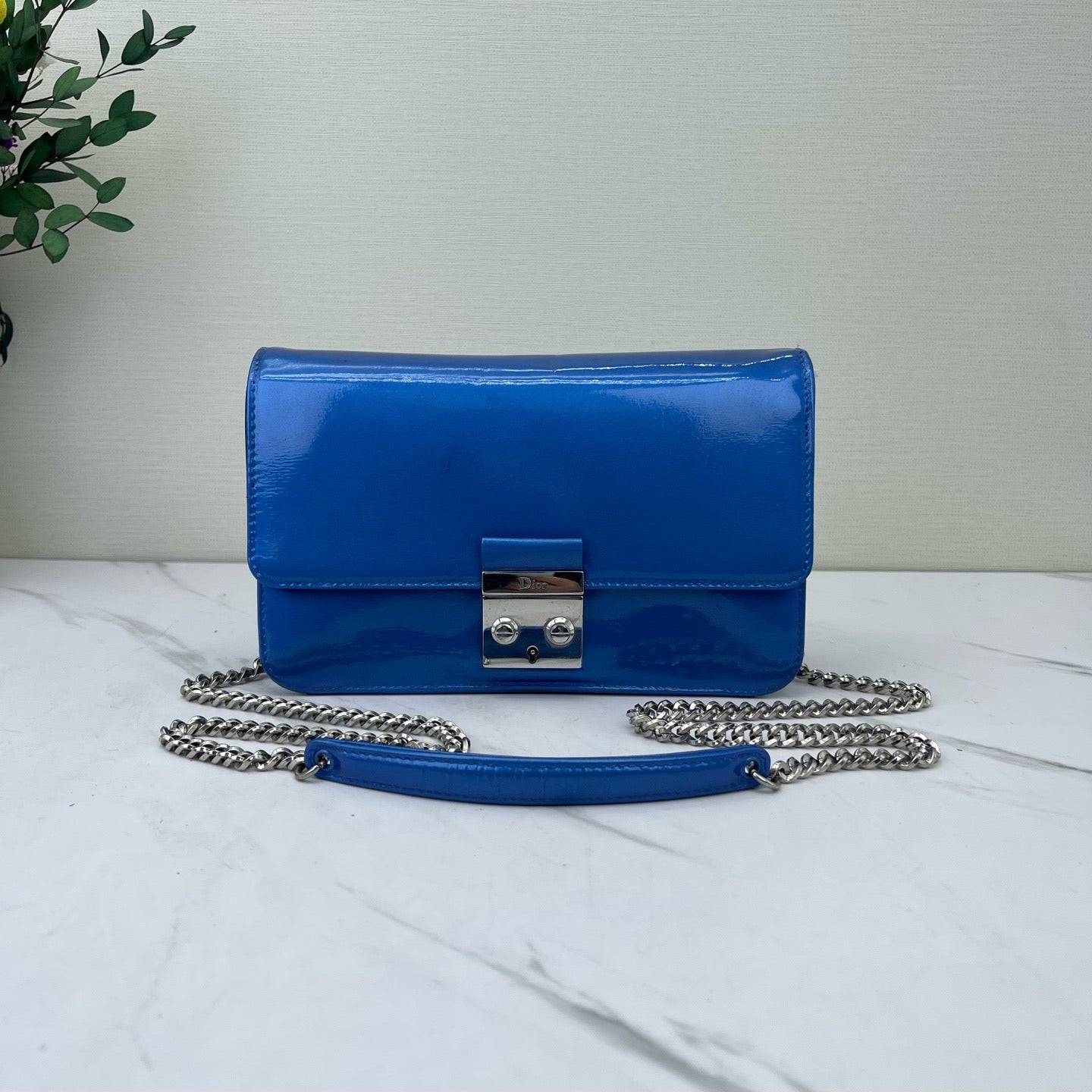 Dior - Miss Dior - Patent leather - Blue - (small)