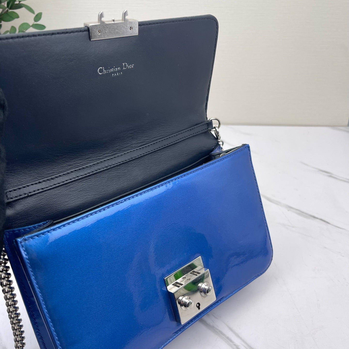 Dior - Miss Dior - Patent leather - Blue - (small)