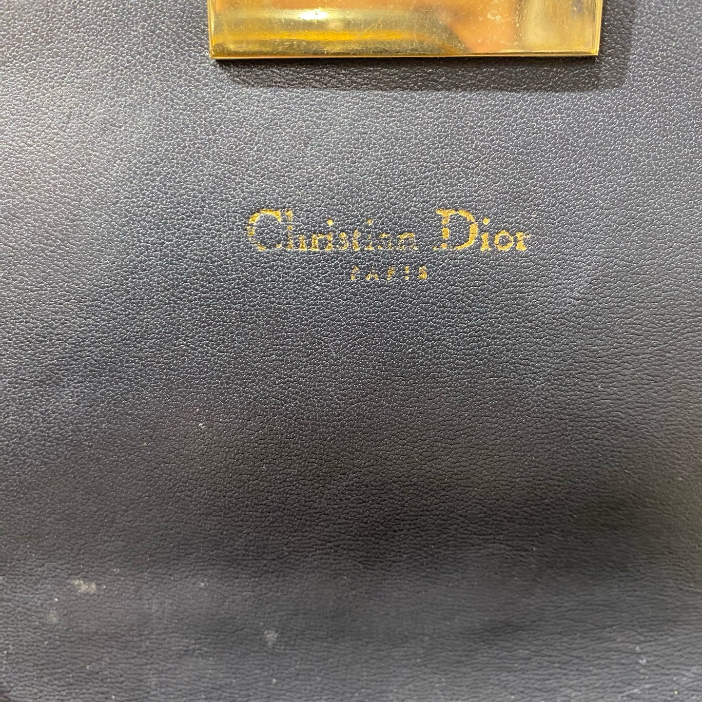 Dior - Miss Dior WOC (Wallet on Chain) - Metallic leather - Gold - (mini)