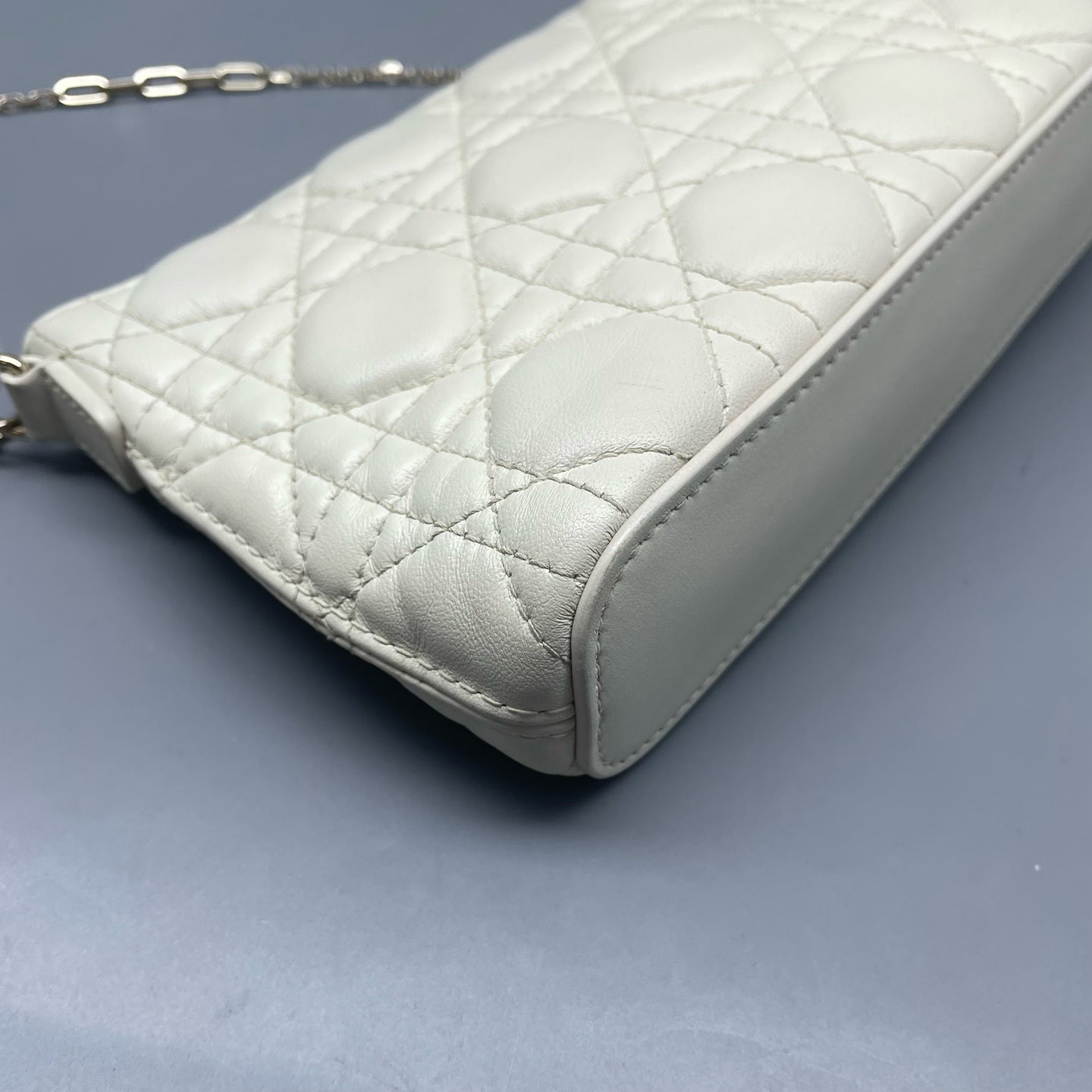 Dior - Miss Midi - Leather - White - (Small)