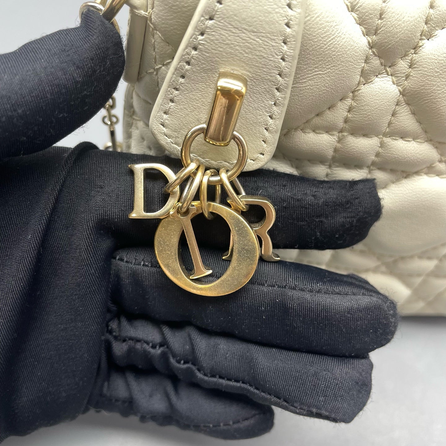 Dior - Miss Midi - Leather - White - (Small)