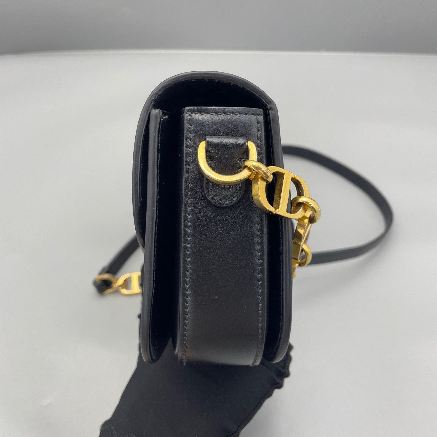 Dior - Montaigne 30 - Calfskin leather - Black - (mini)