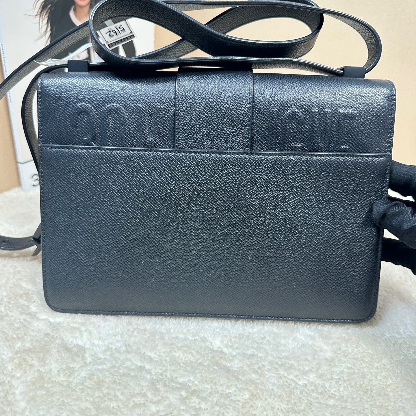 Dior - Montaigne 30 - Grained calfskin leather - Black - (medium)