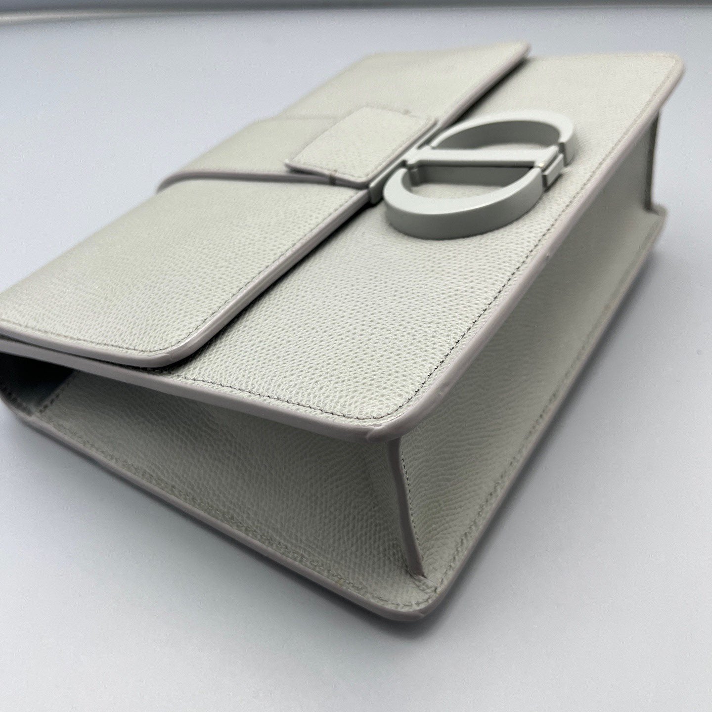 Dior - Montaigne 30 - Grained calfskin leather - Grey - (medium)