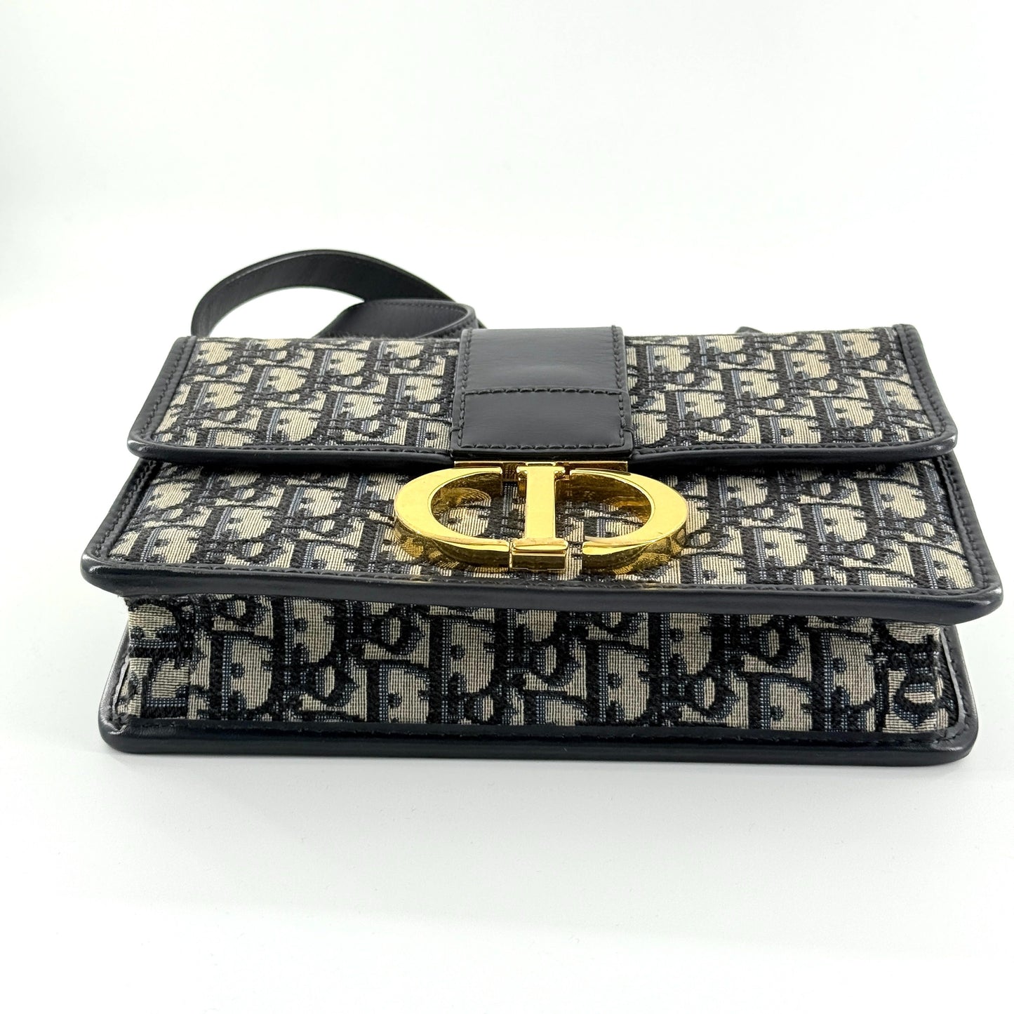 Dior - Montaigne 30 - Oblique canvas with leather trim - Multicolour - (medium)