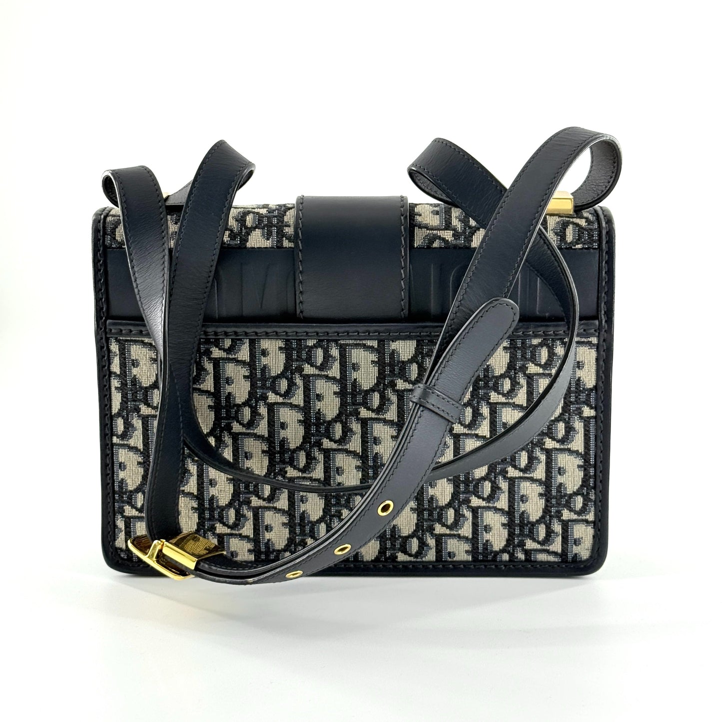 Dior - Montaigne 30 - Oblique canvas with leather trim - Multicolour - (medium)