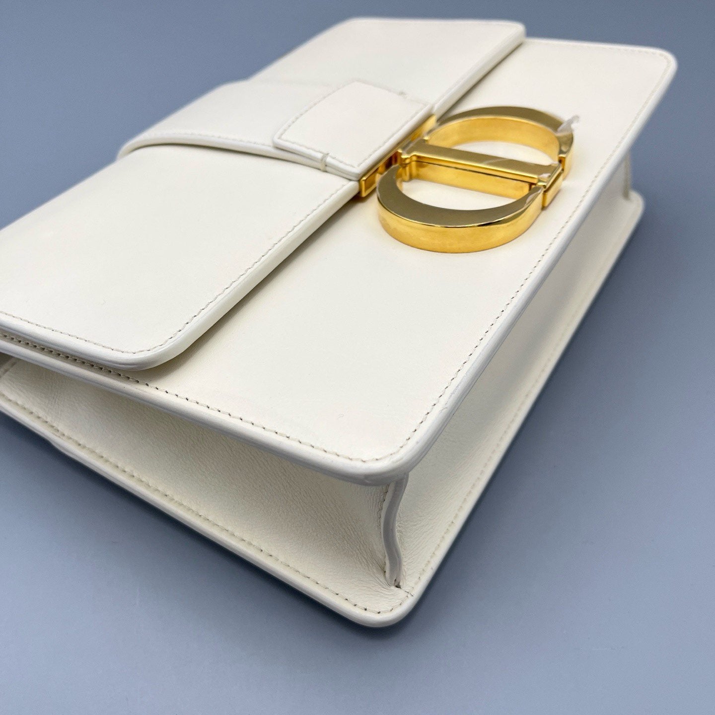 Dior - Montaigne 30 - Smooth calfskin leather - White - (Medium)