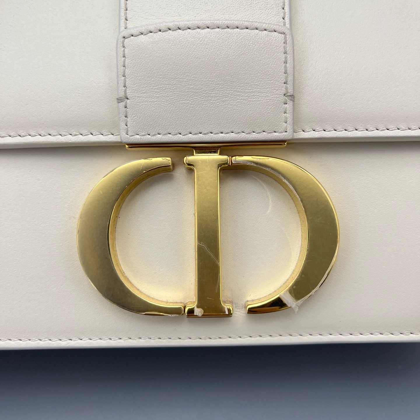 Dior - Montaigne 30 - Smooth calfskin leather - White - (Medium)