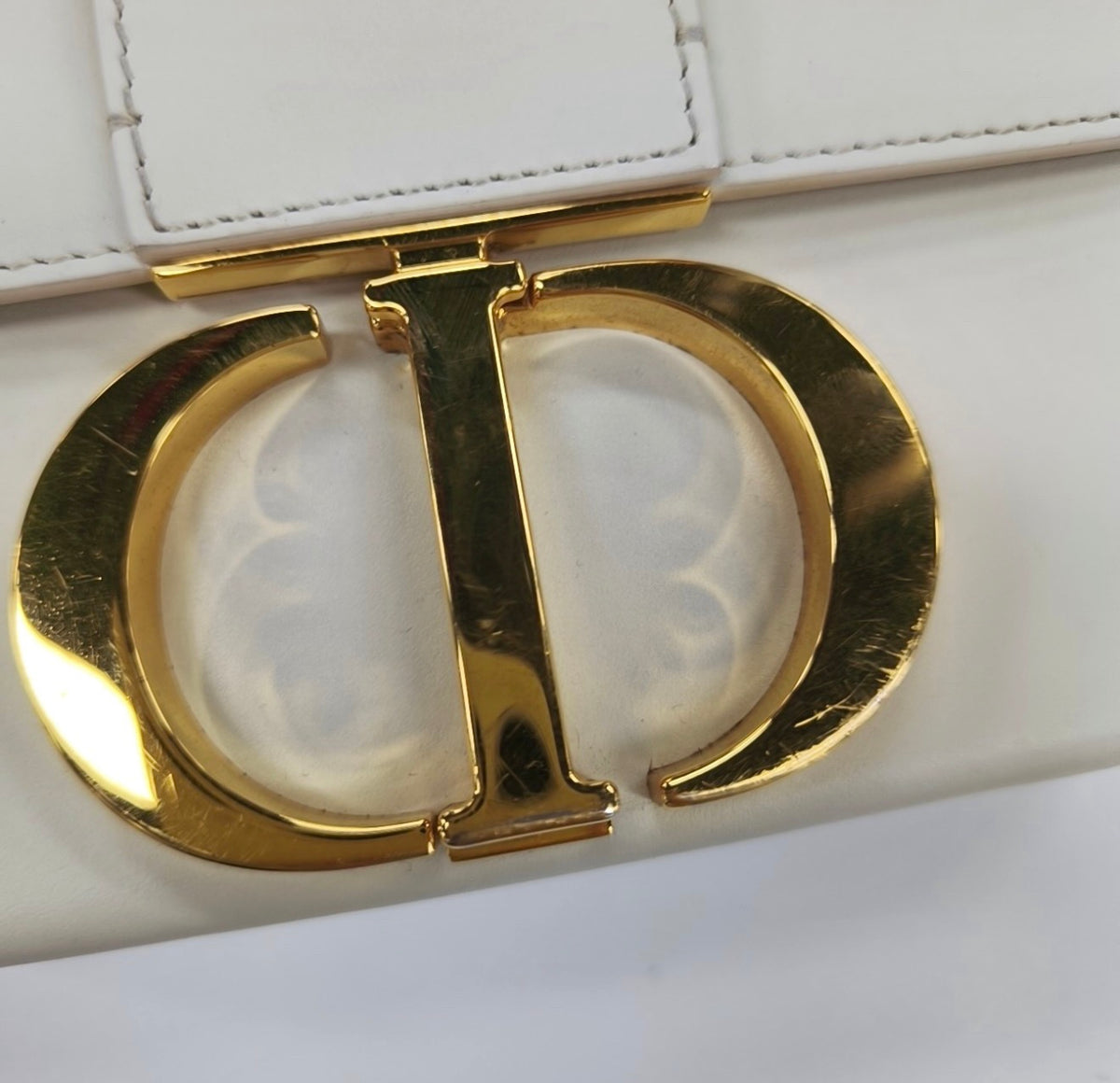 Dior - Montaigne Box - Leather - White - (mini)