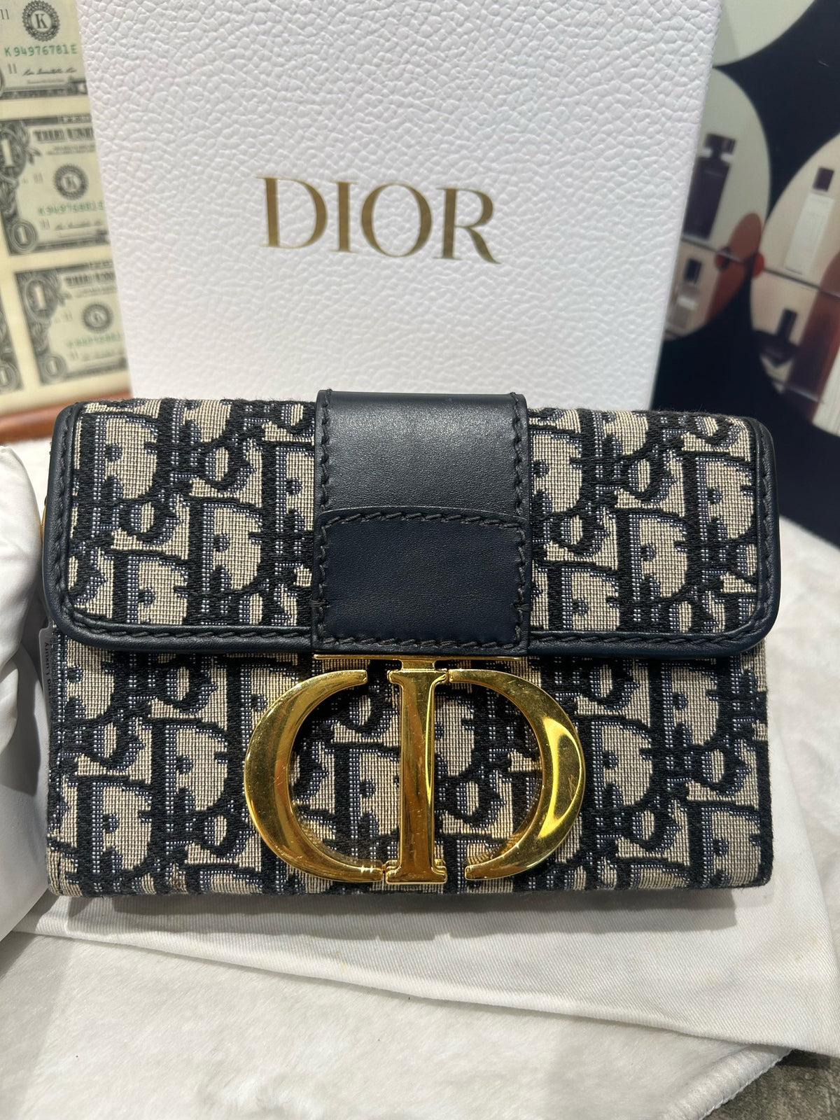 Dior - Montaigne Box Mini - Cloth - Multicolour - (Mini)
