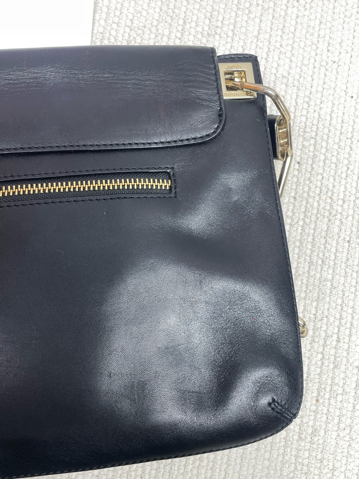 Dior - Montaigne - Leather - Black - (small)