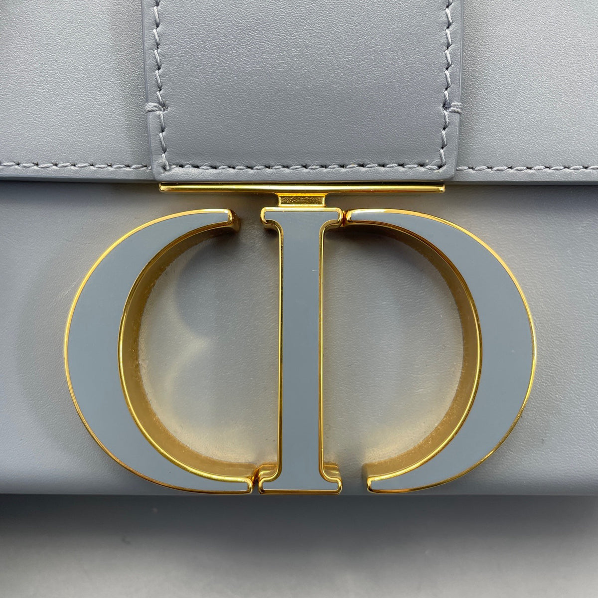 Dior - Montaigne Mini - Leather - Blue - (mini)