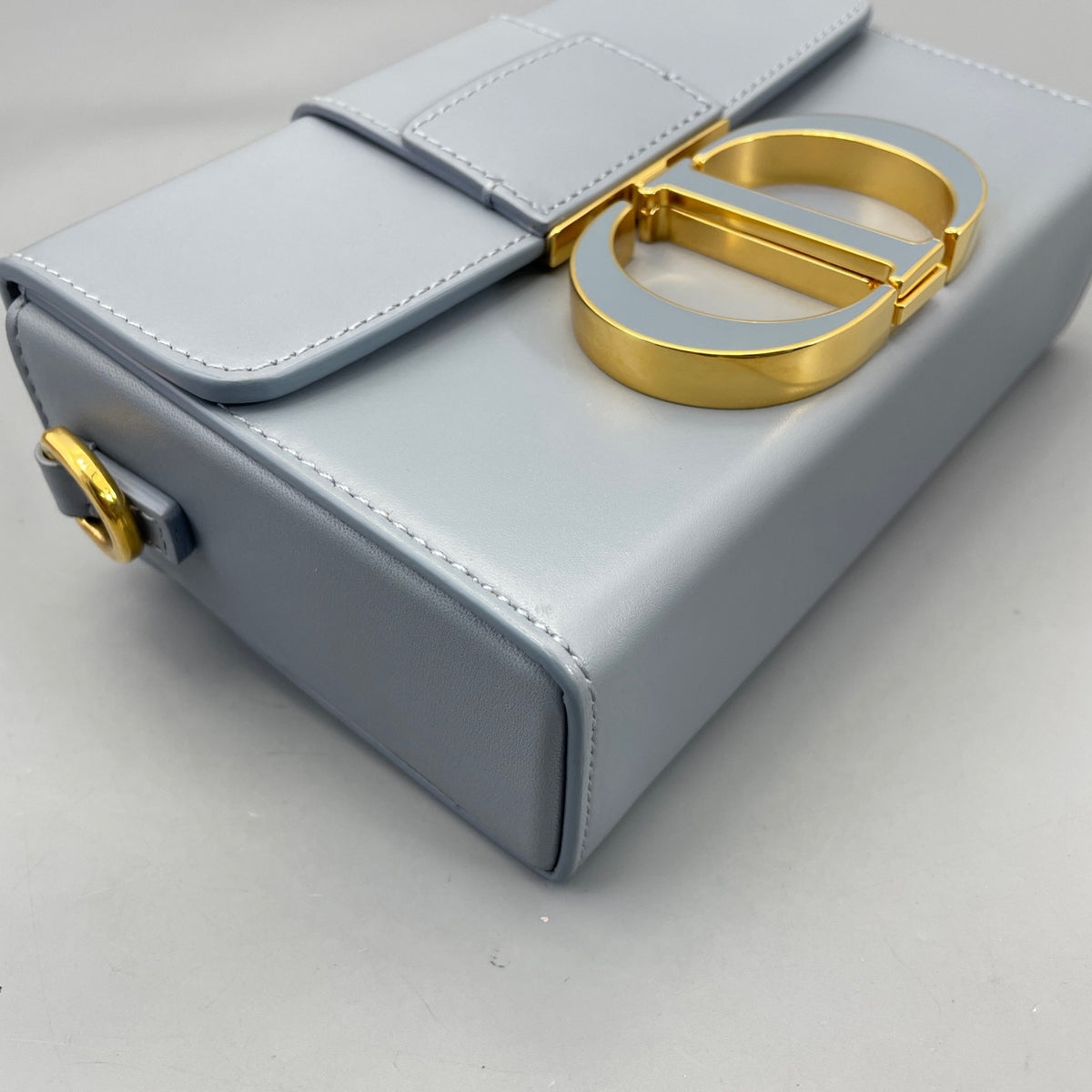Dior - Montaigne Mini - Leather - Blue - (mini)