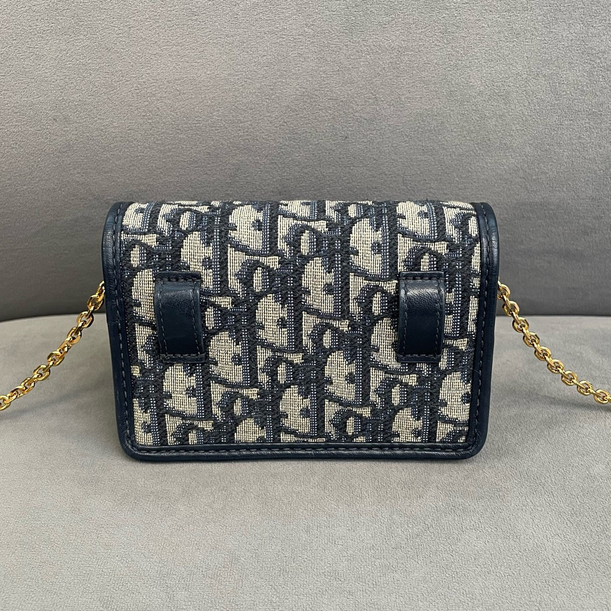 Dior - Montaigne Nano - Cloth - Navy - (mini)