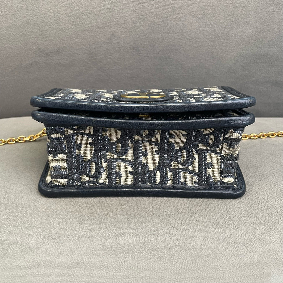 Dior - Montaigne Nano - Cloth - Navy - (mini)