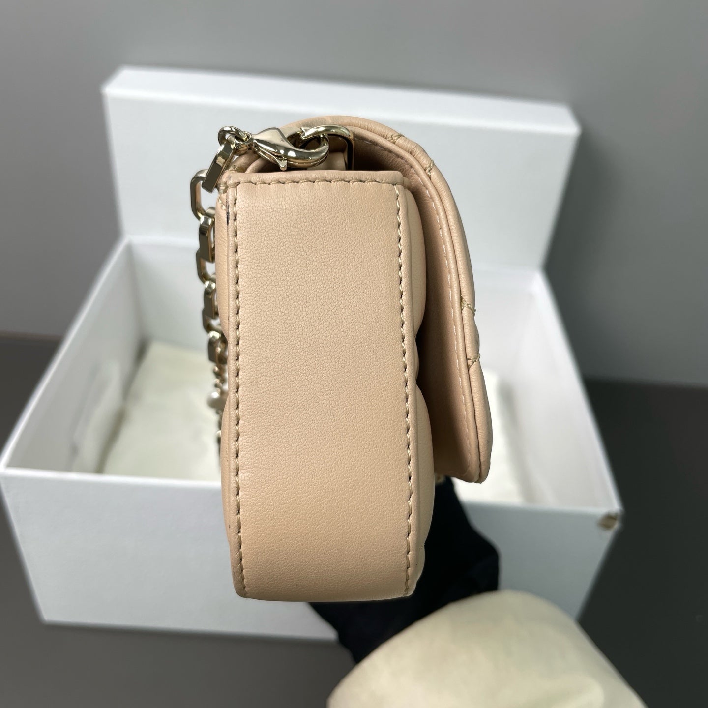 Dior - My Dior Lady WOC - Lambskin leather - Beige - (mini)